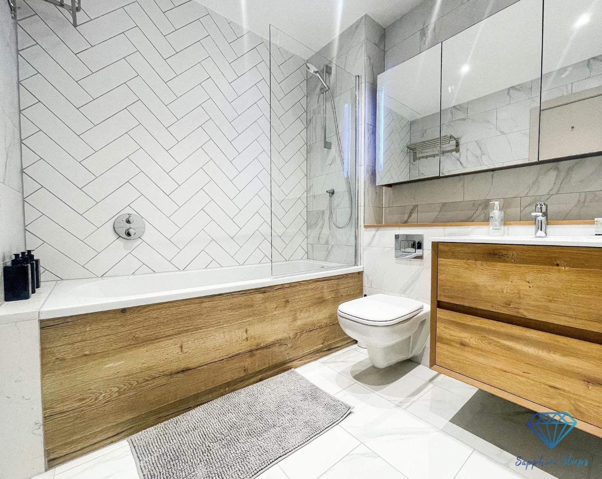 M1 City Centre 3 Bed 3 Bath Luxe Penthouse Mánchester Exterior foto